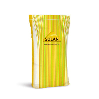 verpacktes Futtermittel-Produkt von Solan