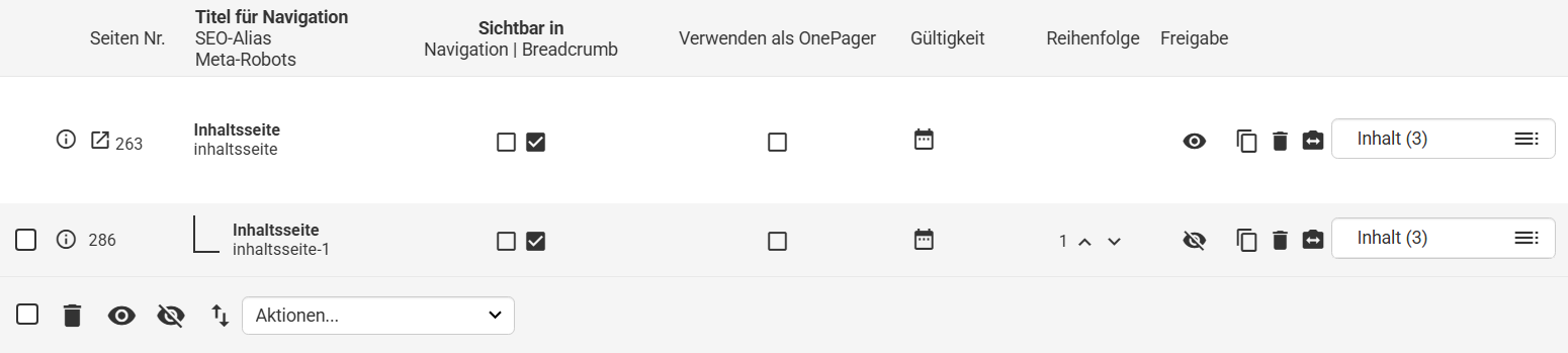 Ergänzung bei SEO-Alias wenn eine Inhaltsseite kopiert wird